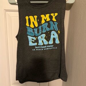 Burn boot camp tank size small